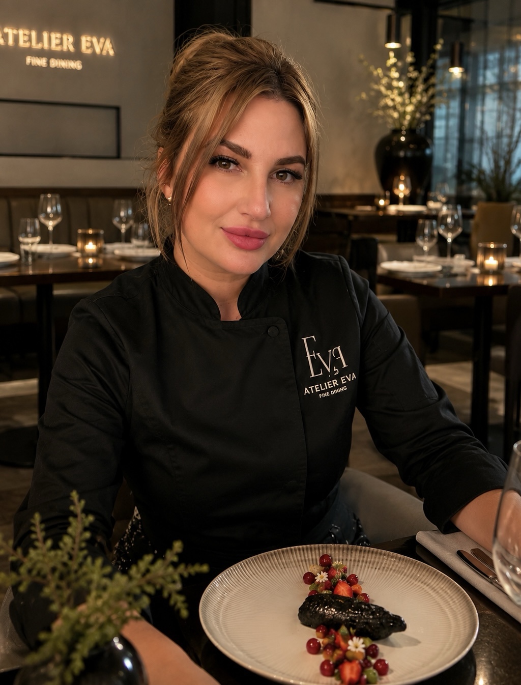 Eva Jankauskaite, culinary creator and plating artist